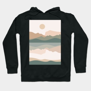 Ben Nevis Mountains Minimalist Landscape Hoodie